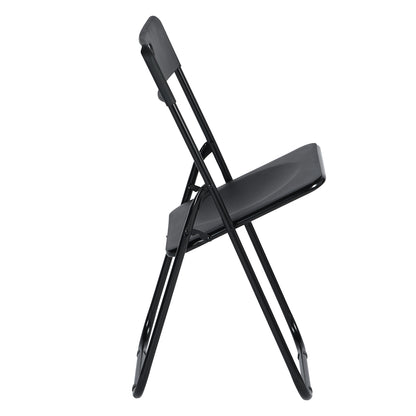 MIMOSA Folding Chair with Iron Leg - Black
