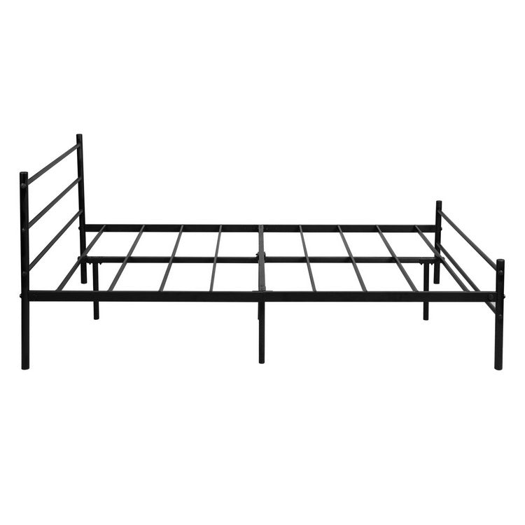 PRIMO Double Metal Bed 141.5*197cm - Black