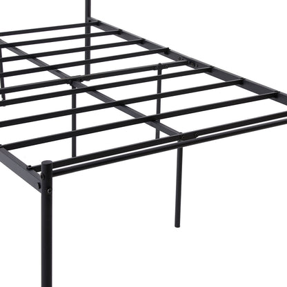 RACE Double Metal Bed 143*197cm - Black