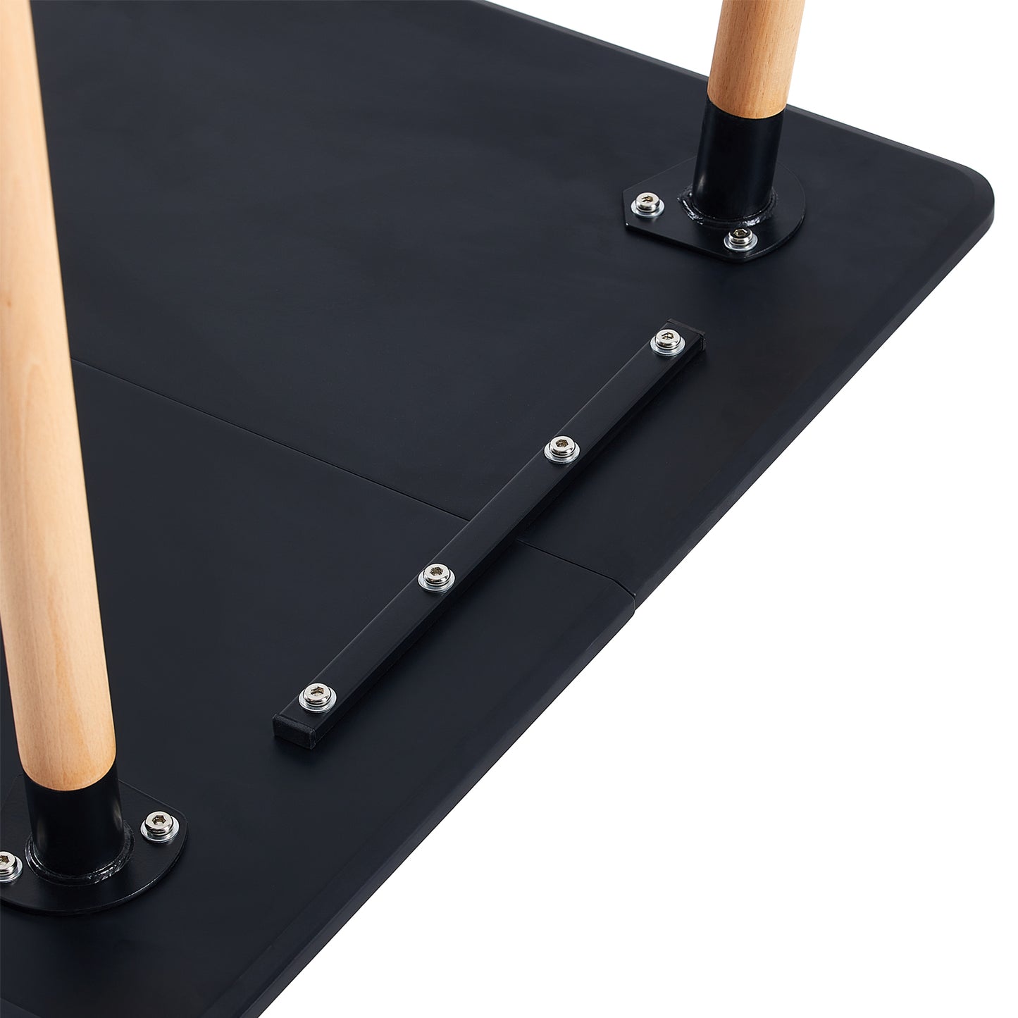 SAGE 110cm Splicing Dining Table With Beech Legs-Black