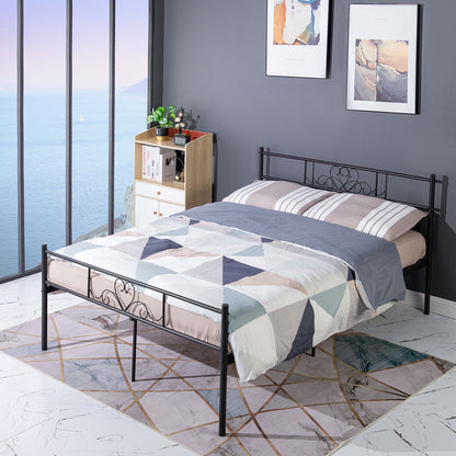 SODA Double Metal Bed 143*197cm - Black