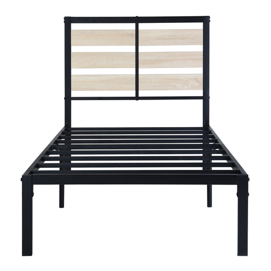 SOROLY Single Metal Bed 90*194cm - Black