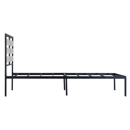 SOROLY Single Metal Bed 90*194cm - Black