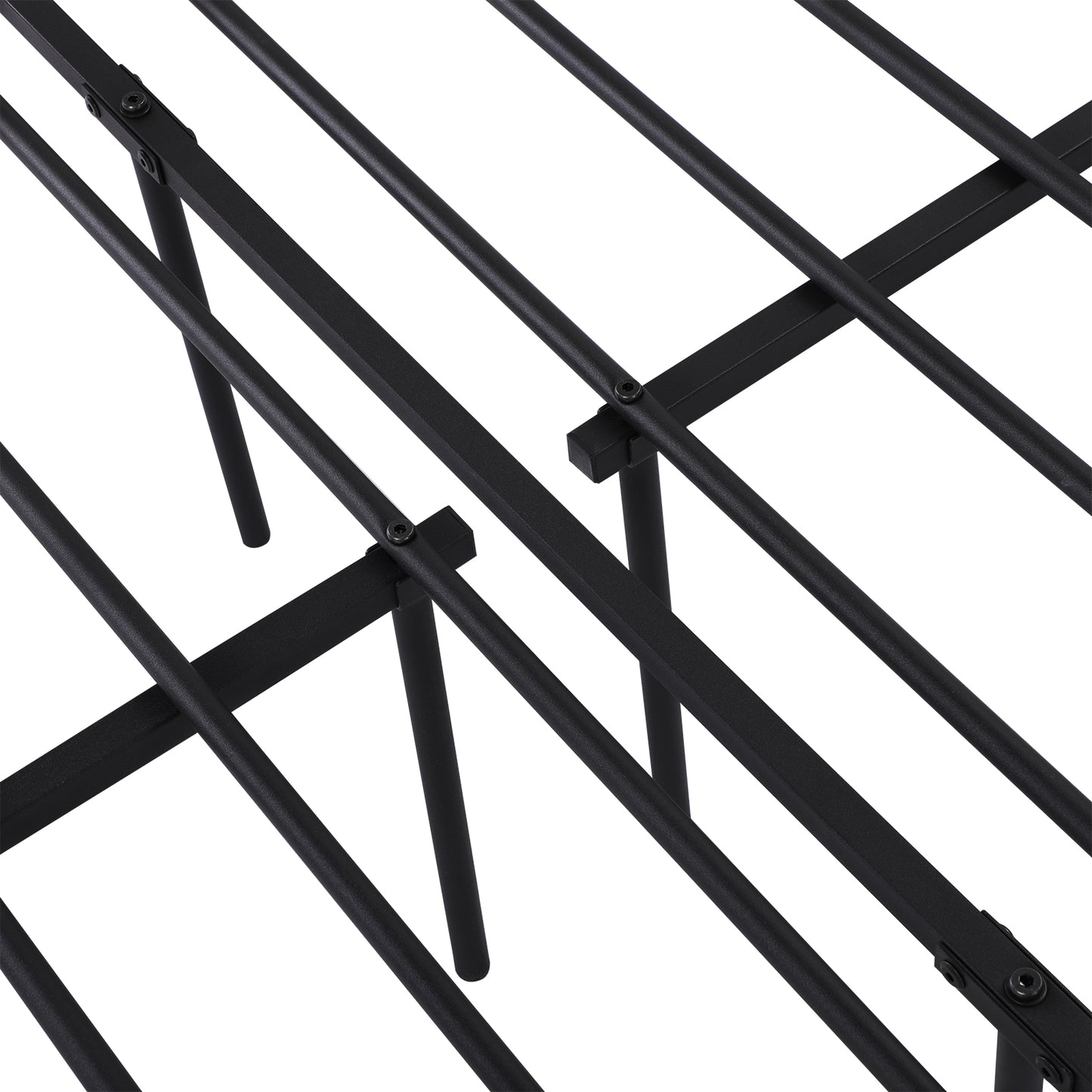 SOROSIS Single Metal Bed 95.5*206.4cm - Black