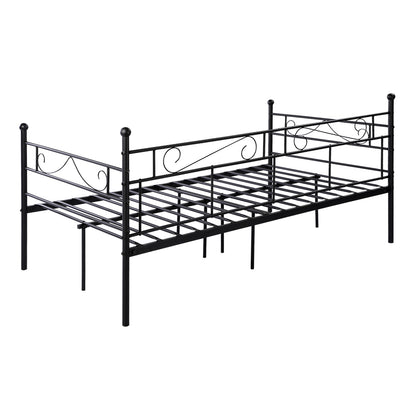 SOROSIS Single Metal Bed 95.5*206.4cm - Black
