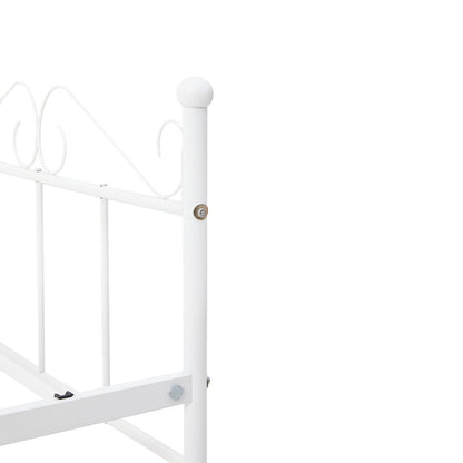 TIKI Double Metal Bed 103*207 cm - White