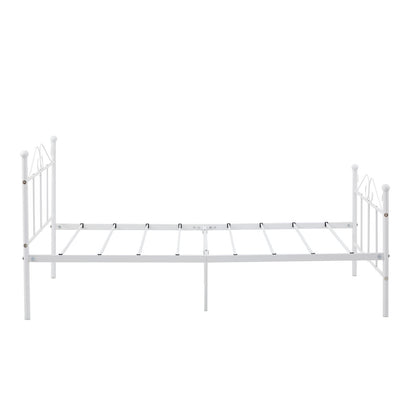 TIKI Double Metal Bed 103*207 cm - White