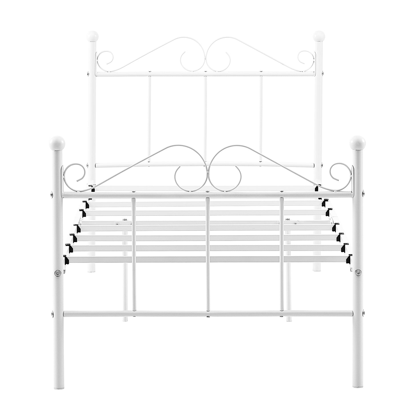 TIKI Single Metal Bed 93*207cm - White