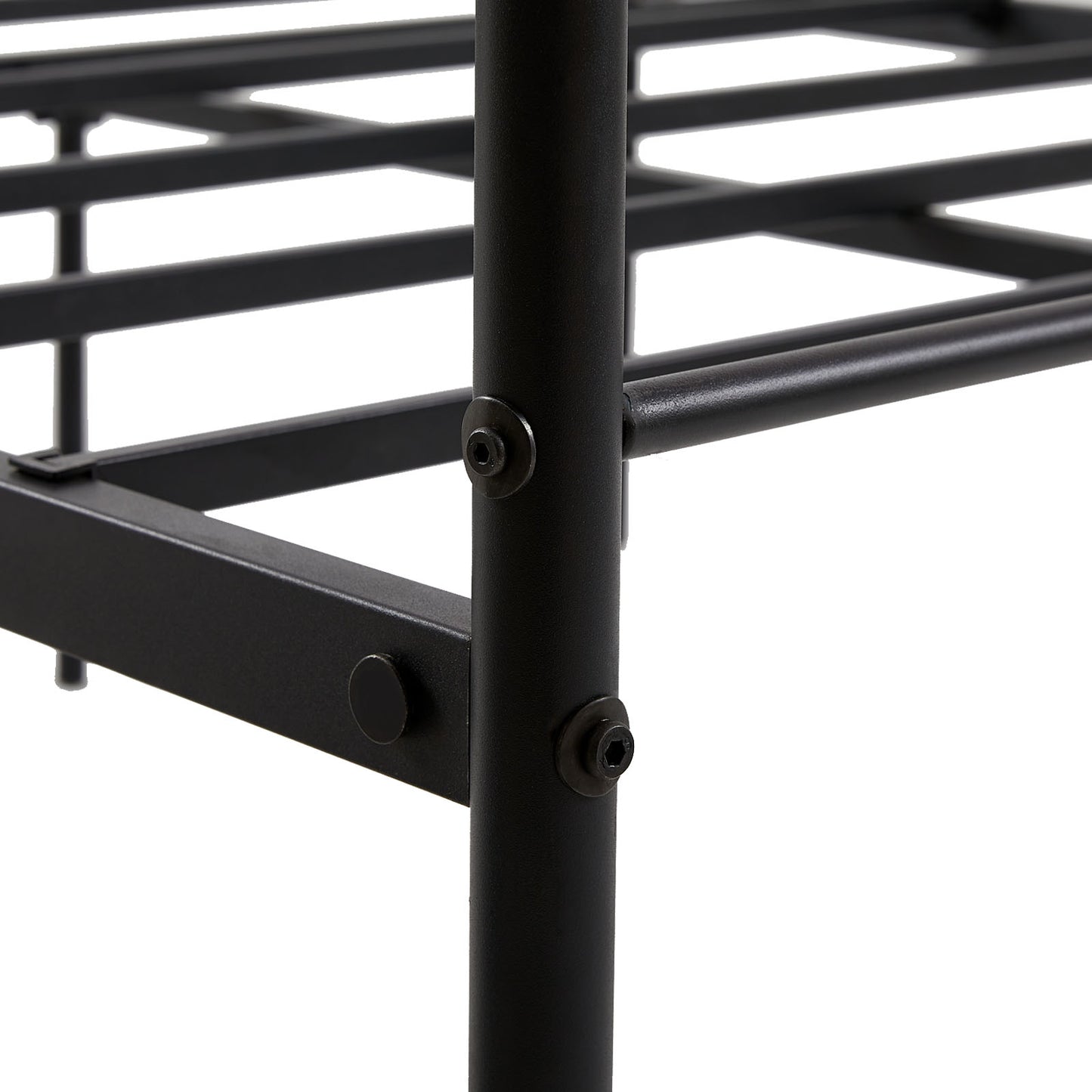 TIKI Double Metal Bed 123*207 cm - Black