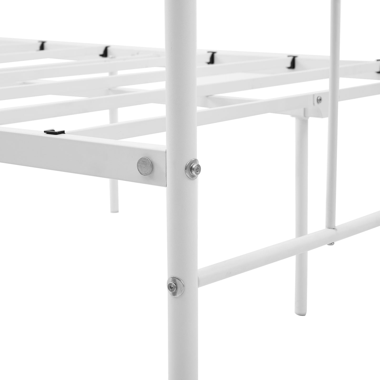 TIKI Double Metal Bed 123*207 cm - White