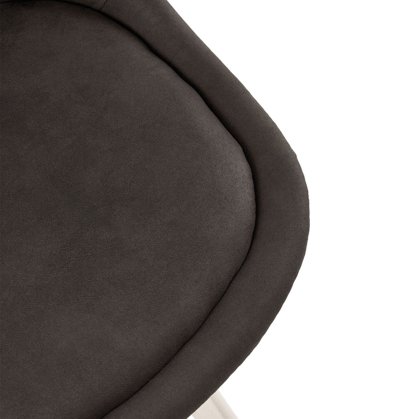TULIP Dining Chair with Tech cloth-Dark Gray