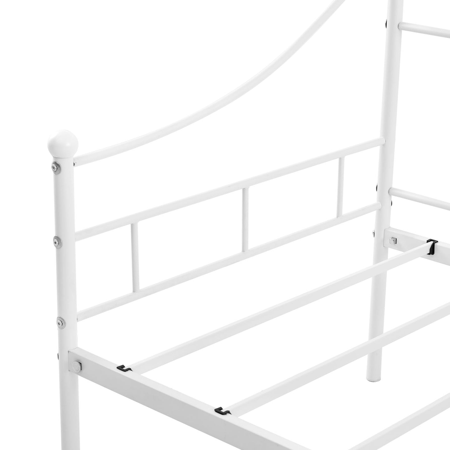 TUNA Single Metal Bed 97*193cm - White