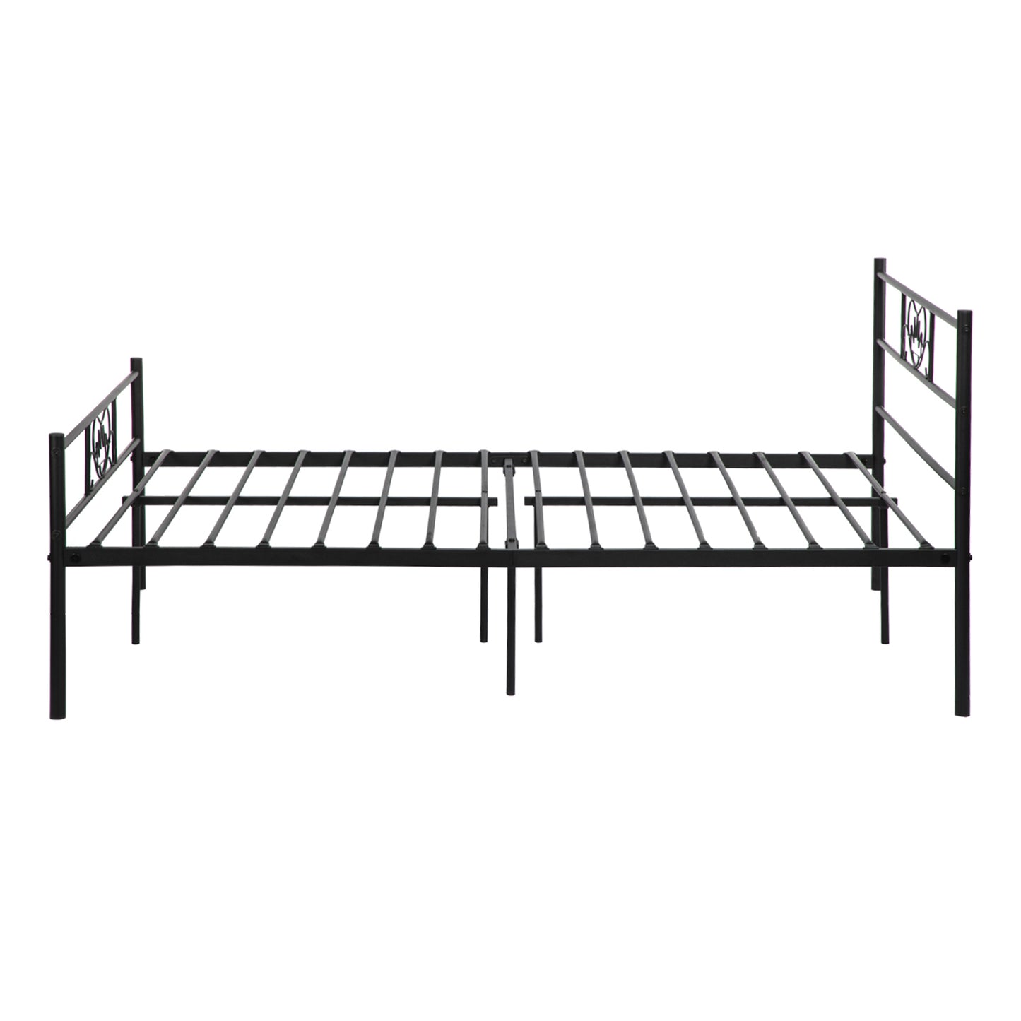 WILD Double Metal Bed 143.2*196.4cm - Black