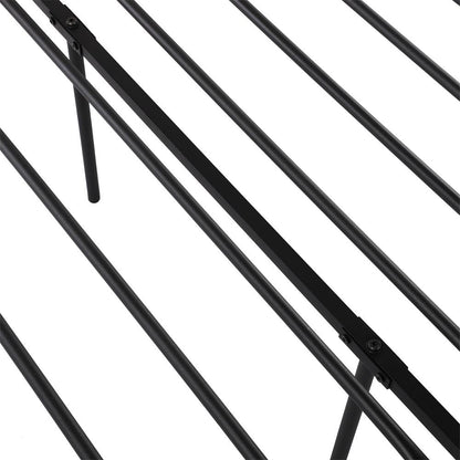 AVIO Metal Single Sofa Bed 94 * 198 cm - Black/White