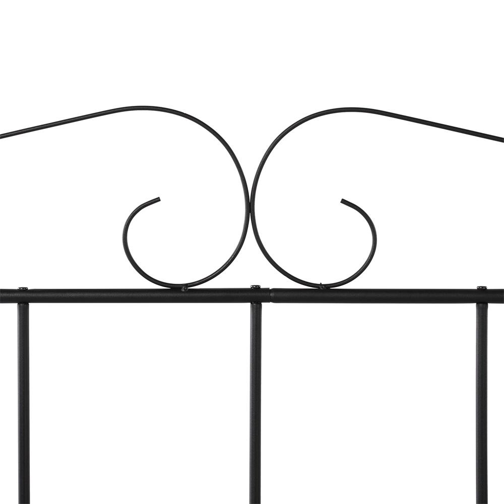AVIO Metal Single Sofa Bed 94 * 198 cm - Black/White