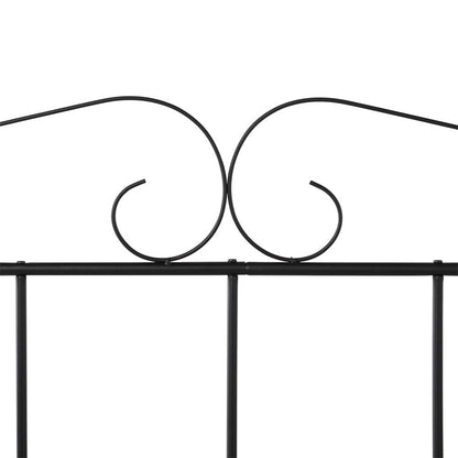 AVIO Metal Single Sofa Bed 94 * 198 cm - Black/White