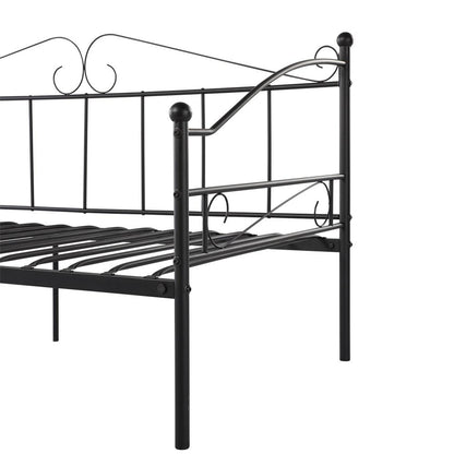 AVIO Metal Single Sofa Bed 94 * 198 cm - Black/White