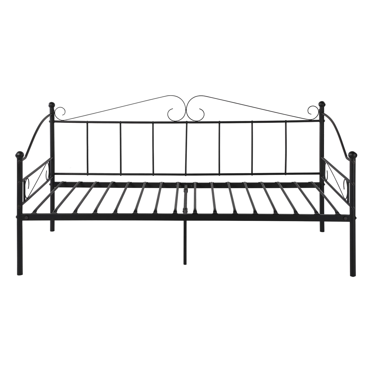 AVIO Metal Single Sofa Bed 94 * 198 cm - Black/White