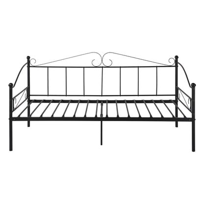 AVIO Metal Single Sofa Bed 94 * 198 cm - Black/White