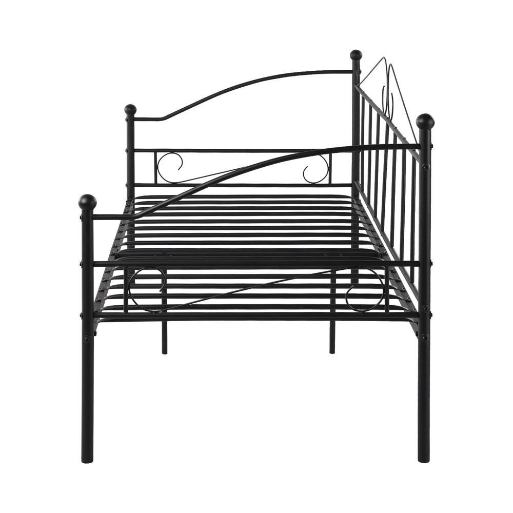 AVIO Metal Single Sofa Bed 94 * 198 cm - Black/White