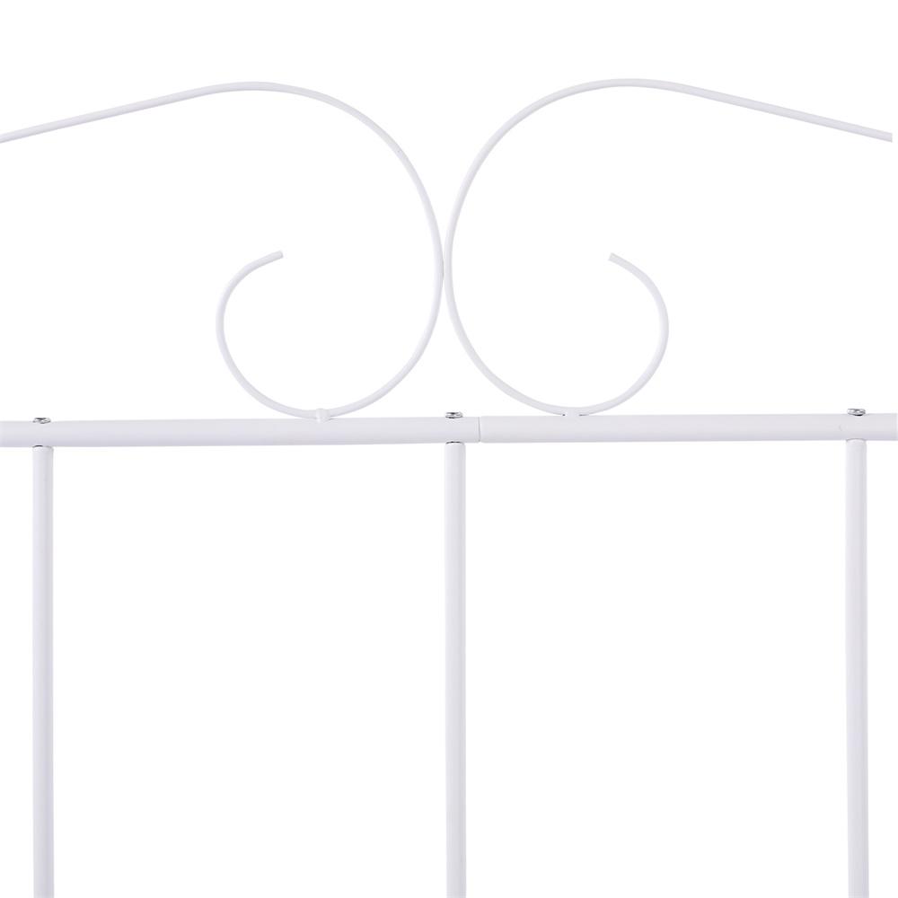 AVIO Metal Single Sofa Bed 94 * 198 cm - Black/White