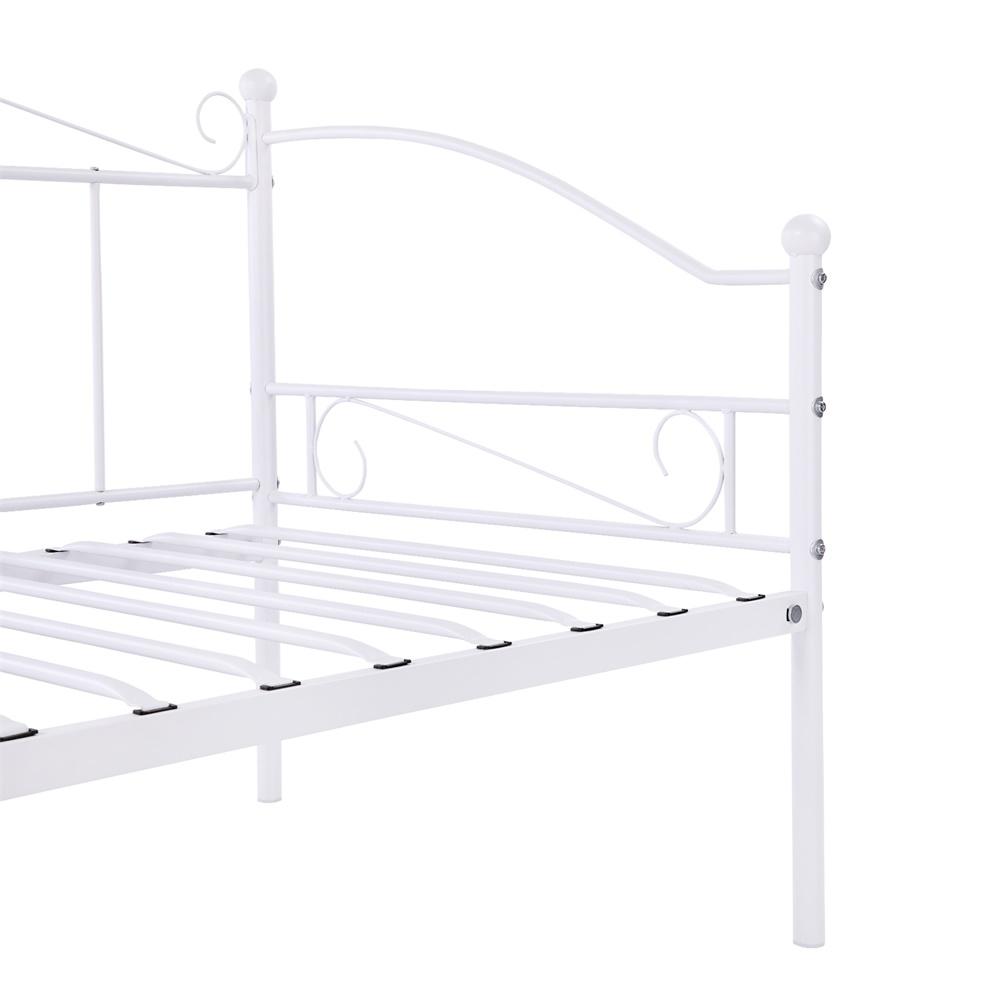 AVIO Metal Single Sofa Bed 94 * 198 cm - Black/White