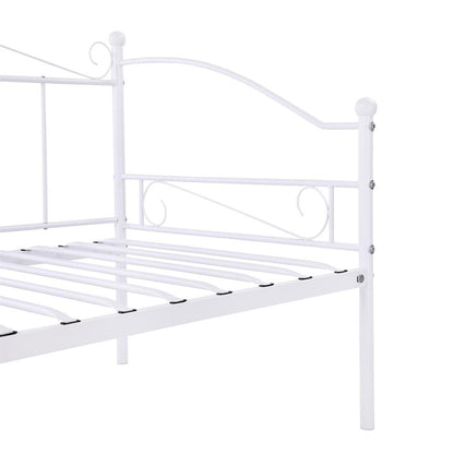 AVIO Metal Single Sofa Bed 94 * 198 cm - Black/White