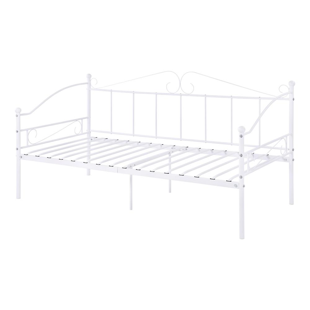 AVIO Metal Single Sofa Bed 94 * 198 cm - Black/White