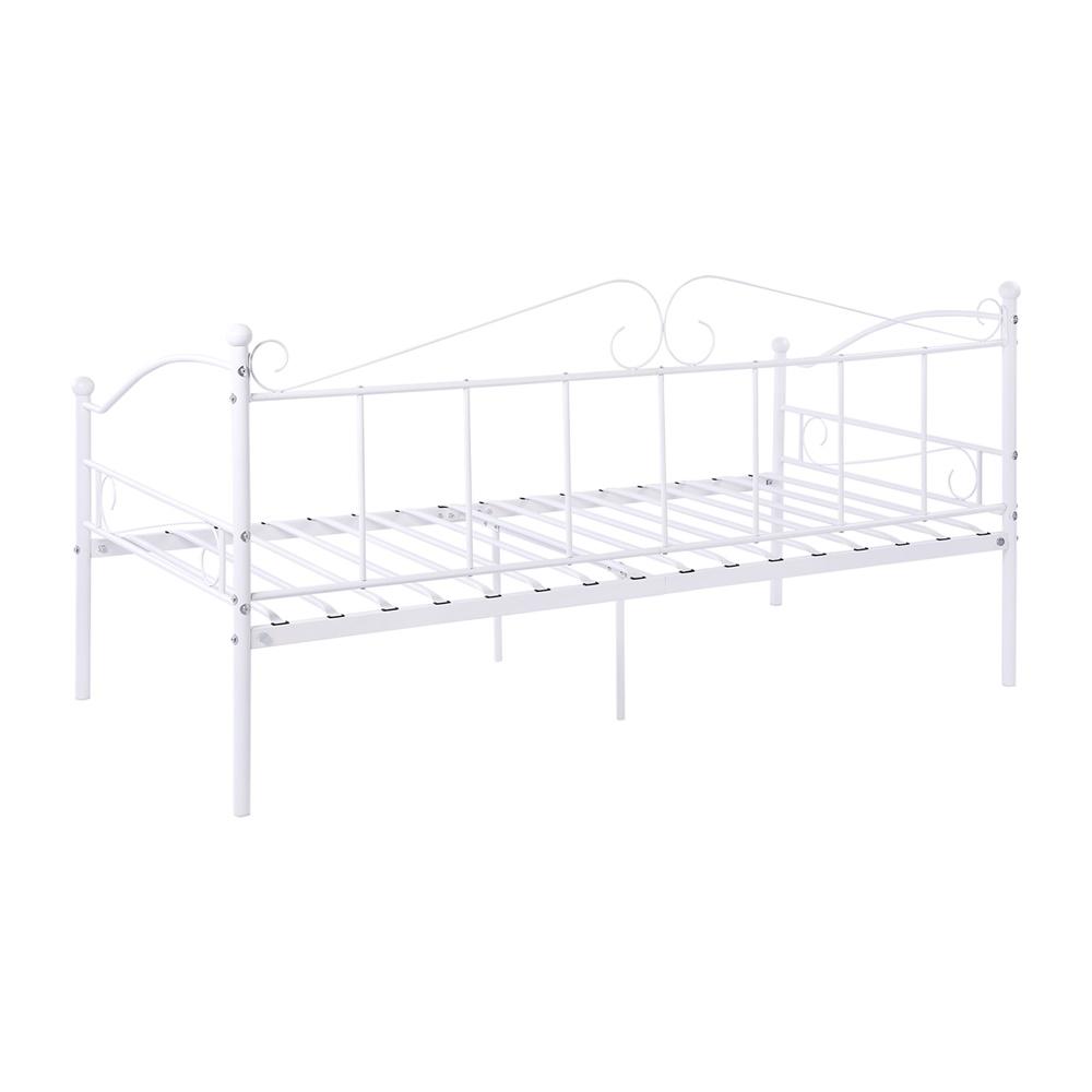AVIO Metal Single Sofa Bed 94 * 198 cm - Black/White