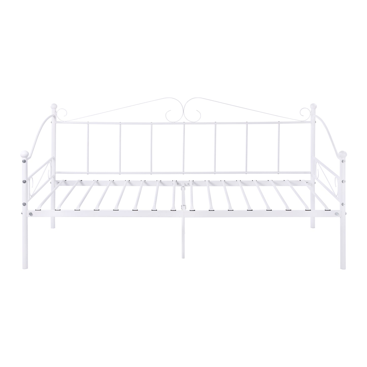 AVIO Metal Single Sofa Bed 94 * 198 cm - Black/White