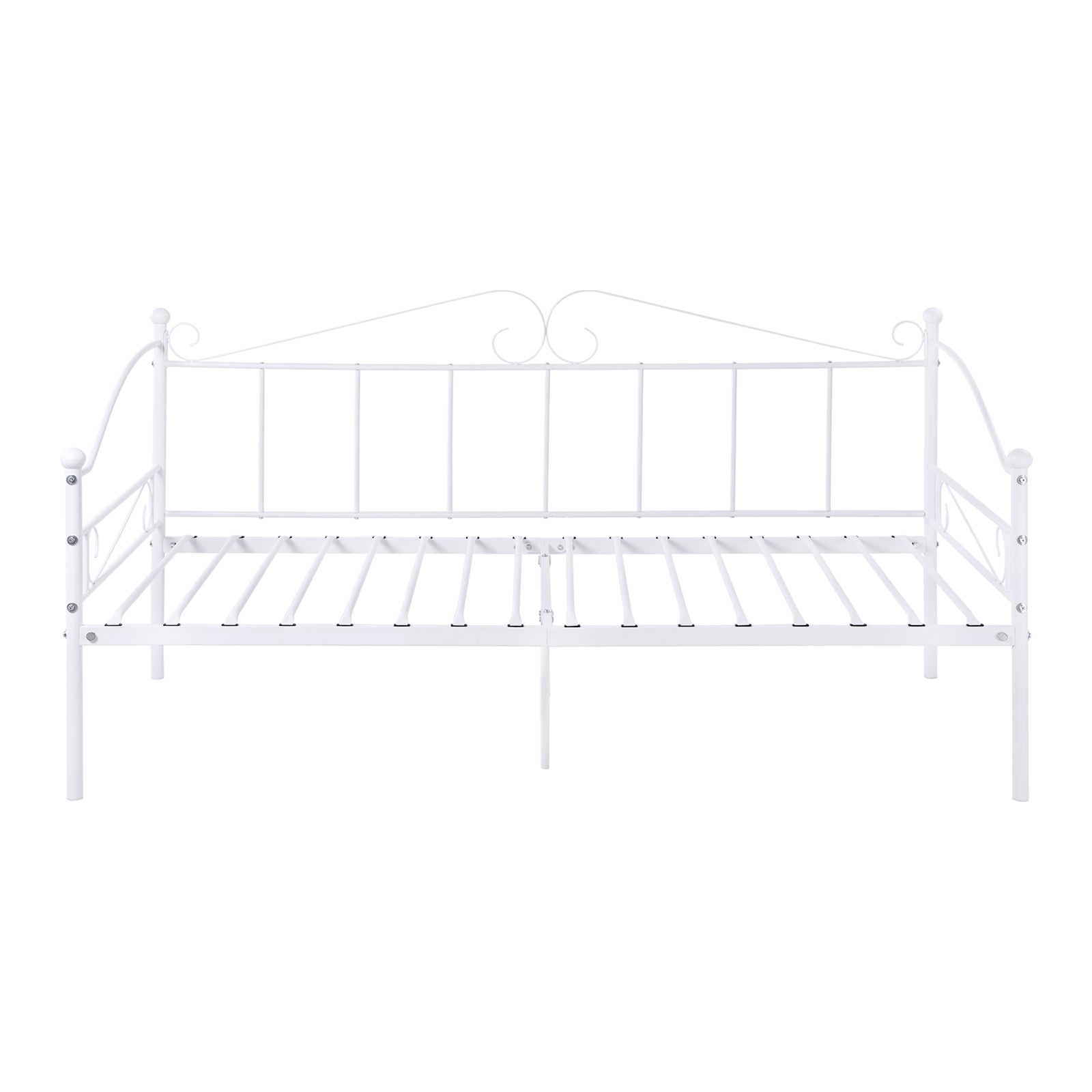 AVIO Metal Single Sofa Bed 94 * 198 cm - Black/White
