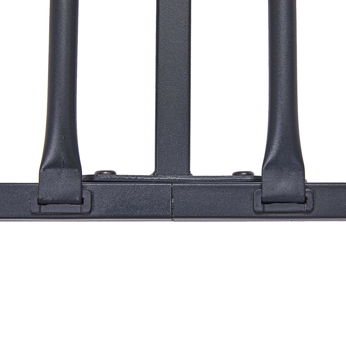 Heart-shaped Single/Double Metal Bed 94 * 196 cm/143 * 196 cm - Black