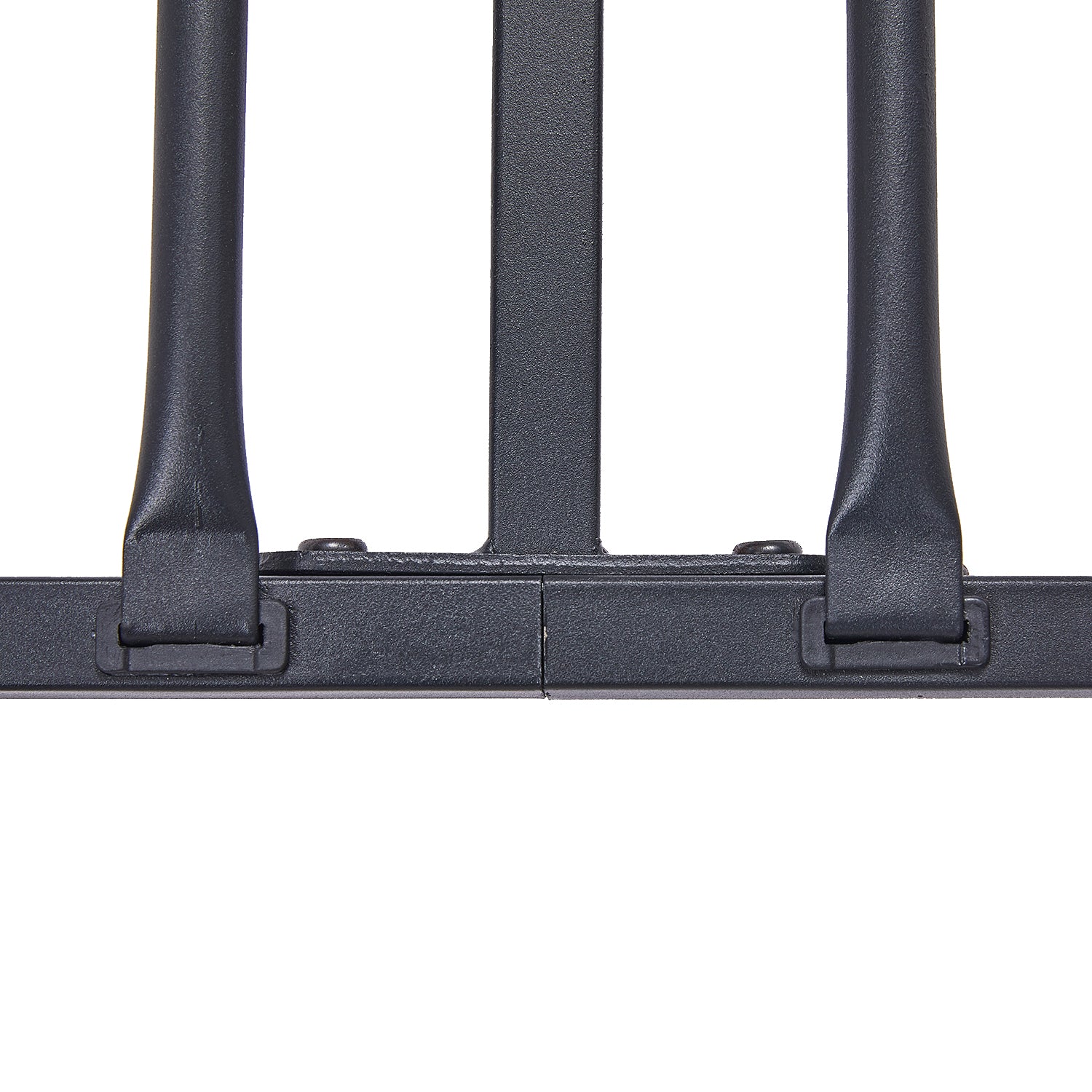 Heart-shaped Single/Double Metal Bed 94 * 196 cm/143 * 196 cm - Black