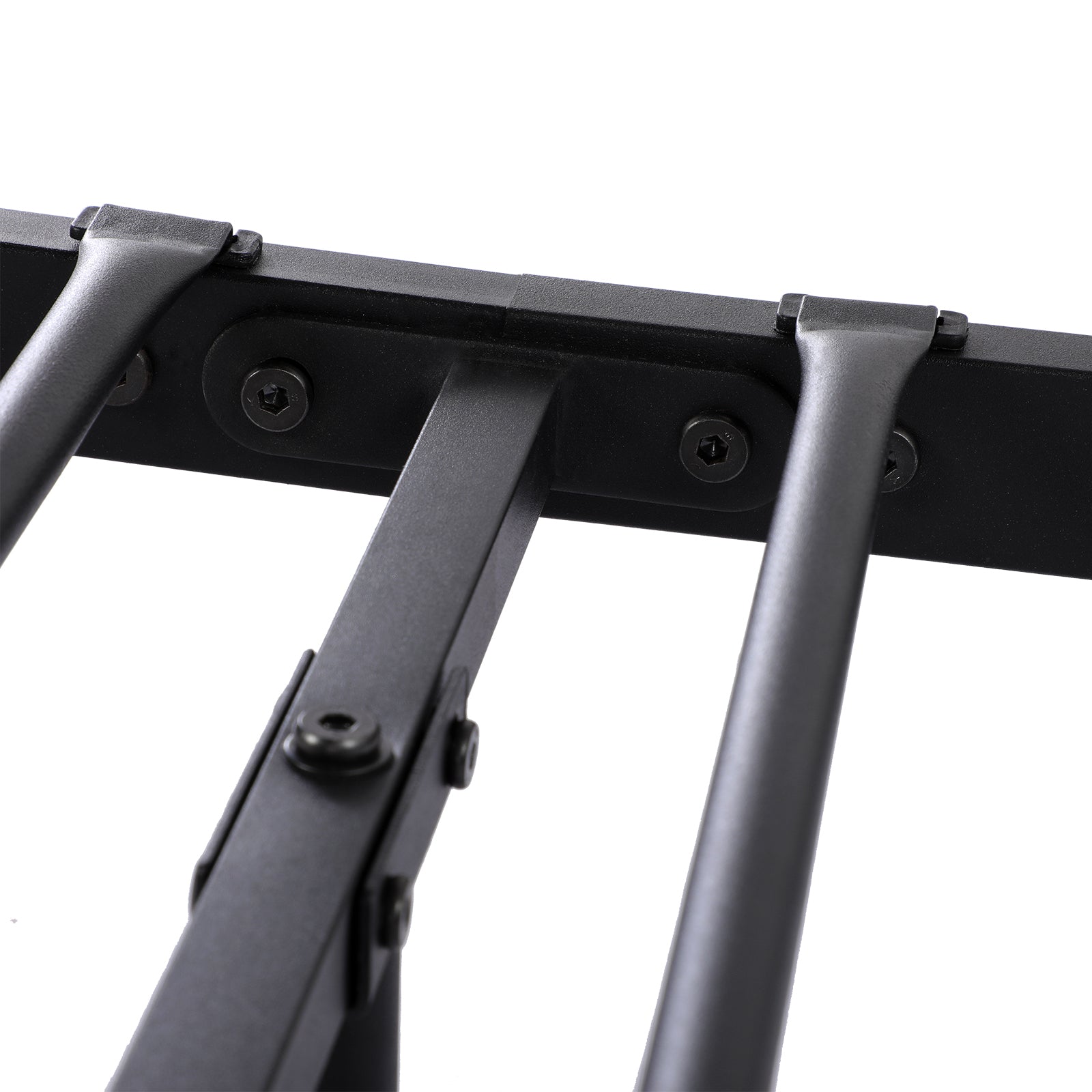 KESSIE Single/Double Metal Bed 123 * 196 cm - Black