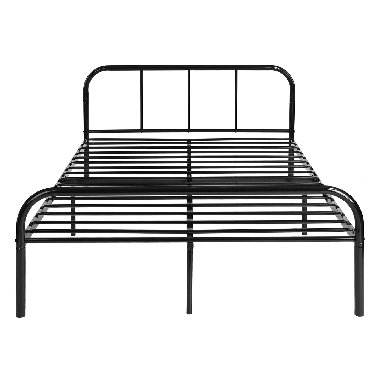 MILO Single/Double Metal Bed 94 * 196 cm/143 * 196 cm - Black