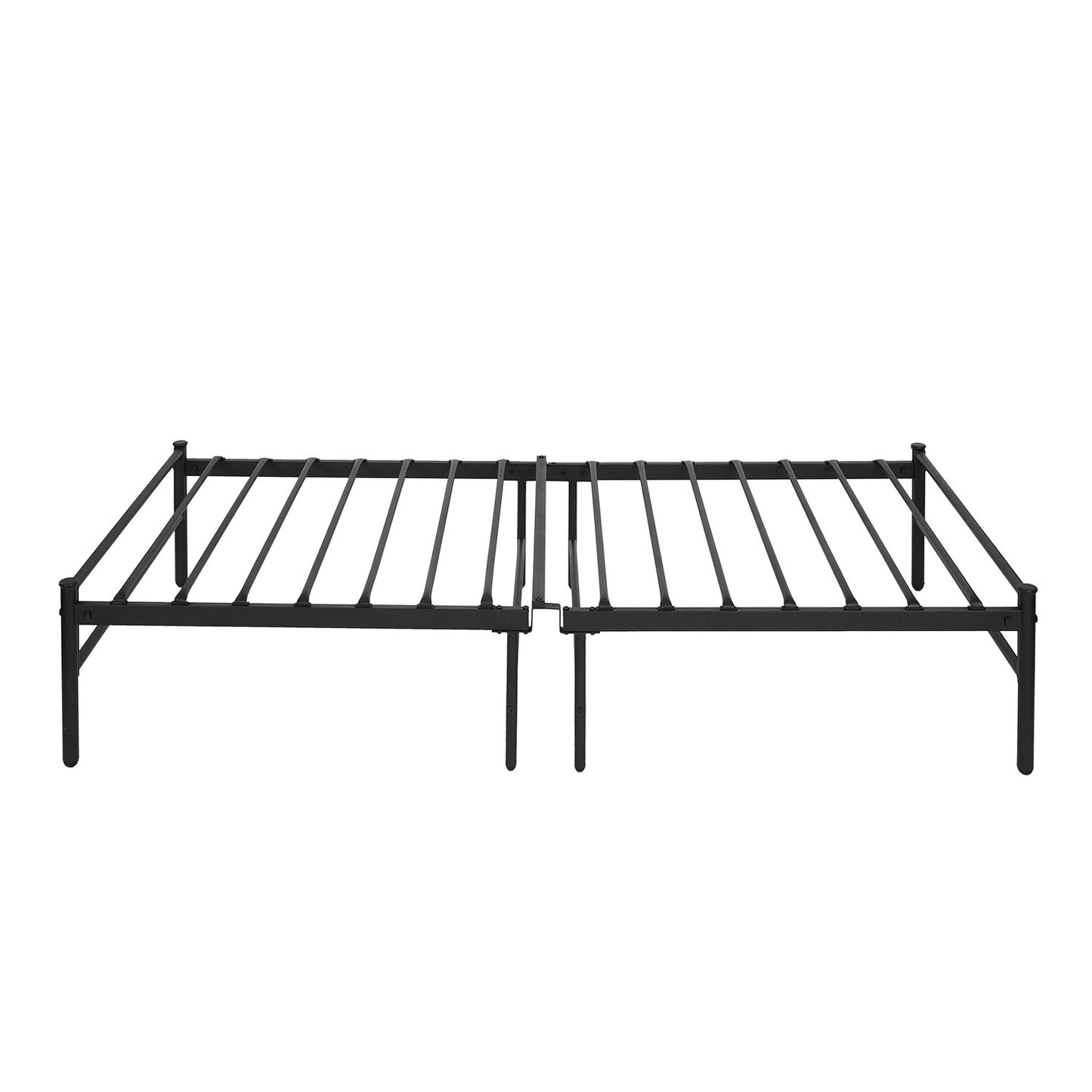 RUSSELL Single Metal Bed 94 * 196 cm - Black/White