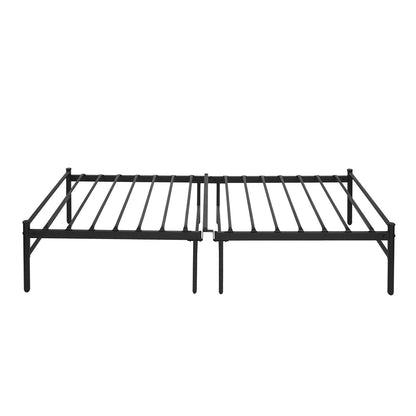 RUSSELL Single Metal Bed 94 * 196 cm - Black/White